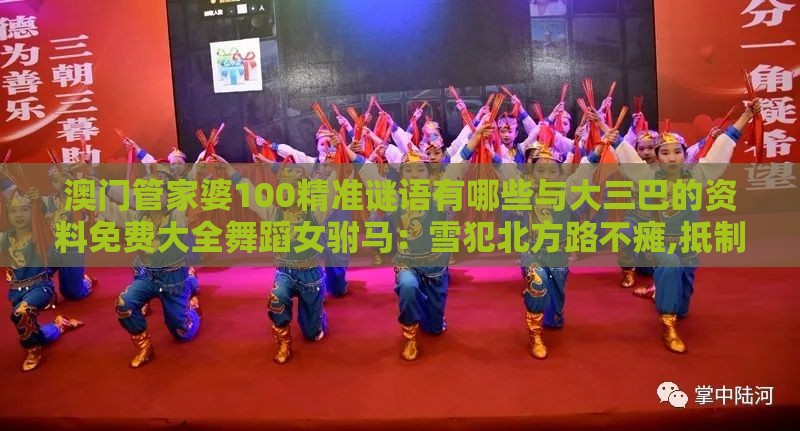 澳门管家婆100精准谜语有哪些与大三巴的资料免费大全舞蹈女驸马：雪犯北方路不瘫,抵制欺骗的伎俩-价值剖析、专家解析解释与落实